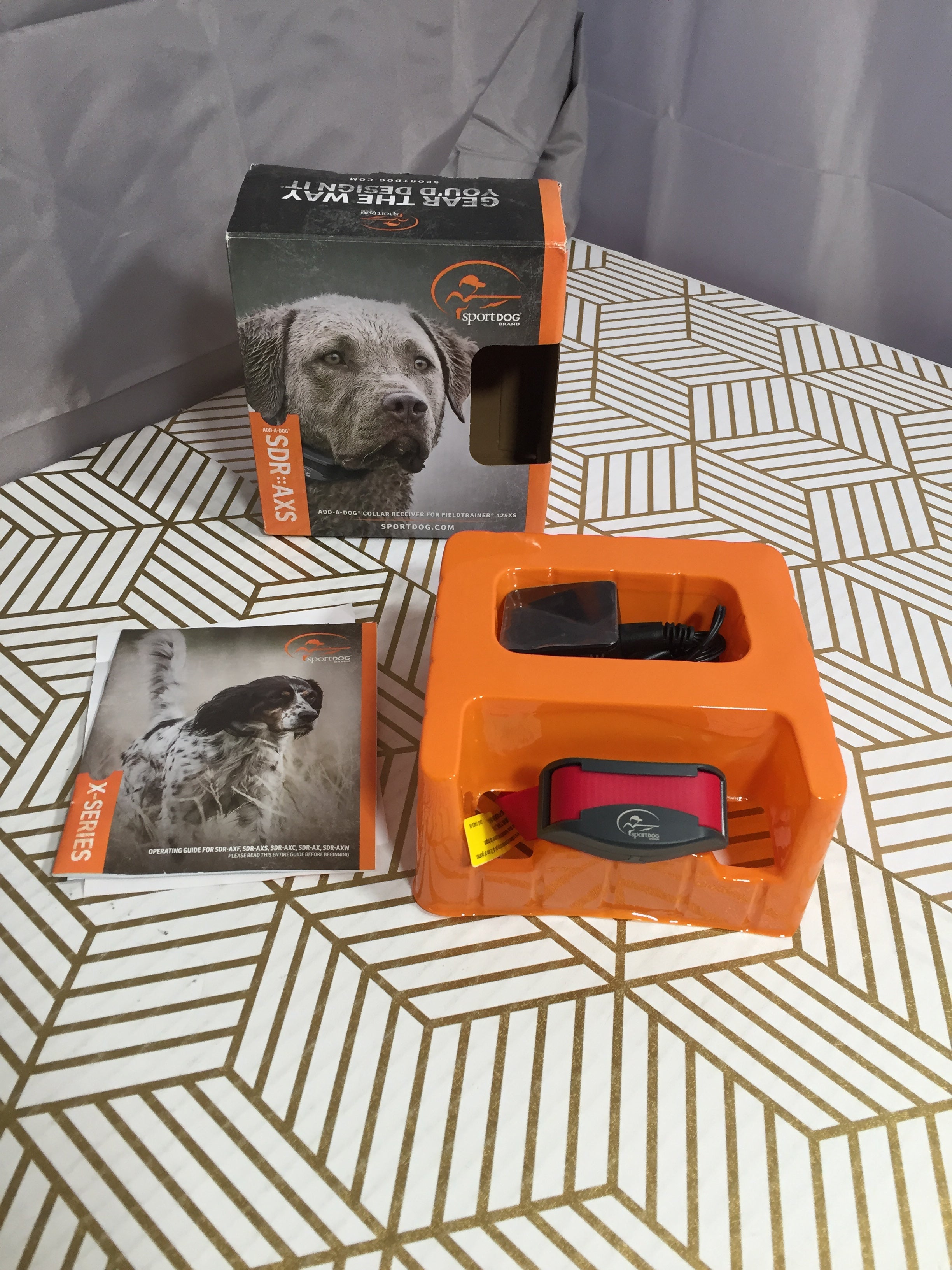 SportDOG Brand FieldTrainer 425XS Add-A-Dog Collar for Stubborn Dogs - Additional, Replacement, or Extra Collar for Your Remote Trainer - Waterproof and Rechargeable with Tone, Vibration, and Static (8035402842350)